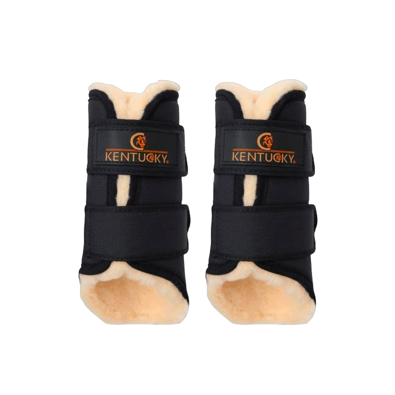 Kentucky Horsewear - Polainas Solimbra delanteras negro | - Ohlala