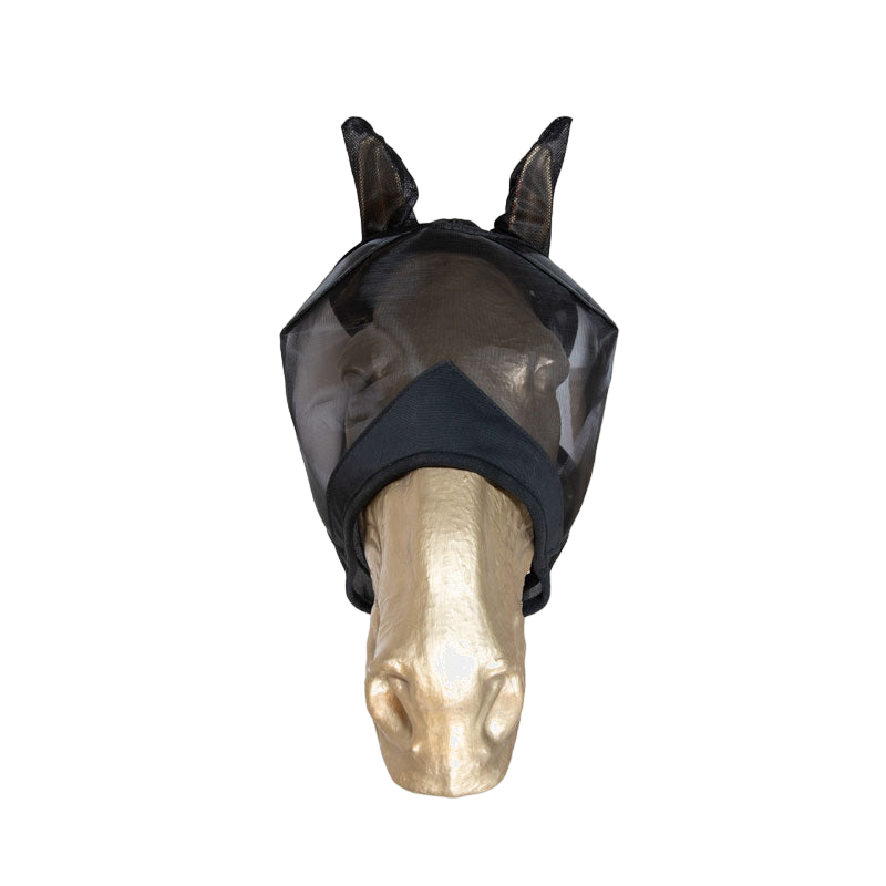 Kentucky Horsewear - クラシック耳付き防虫マスク ブラック | - Ohlala