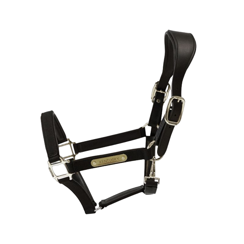 Kentucky Horsewear - Cavezza anatomica in nylon nero | - Ohlala