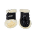 Kentucky Horsewear - Protège boulet élastique mouton haut noir | - Ohlala