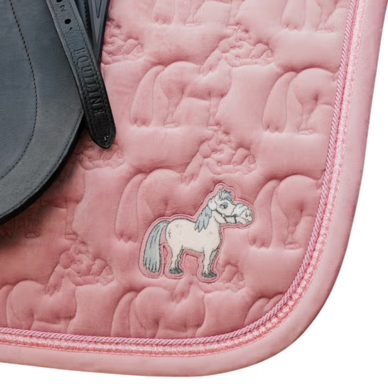 Kentucky Horsewear - サミー グリッターパール ヴィユーローズ 馬場用鞍パッド | - Ohlala