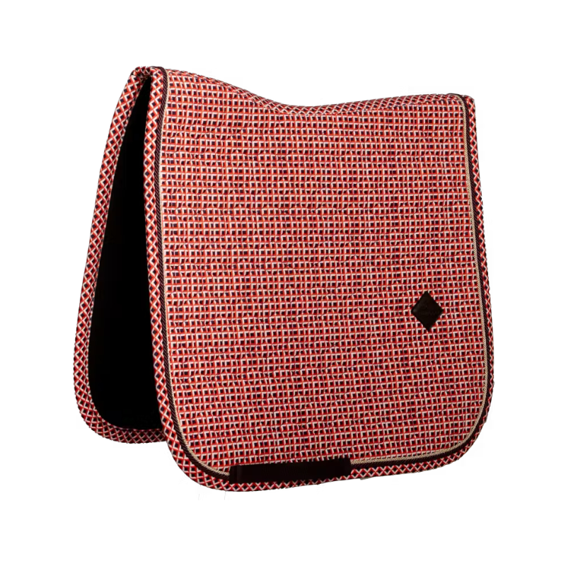 Kentucky Horsewear - Sudadero de dressage Velvet Printing check rojo | - Ohlala