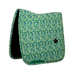 Kentucky Horsewear - Sudadero de doma Velvet Printing paisley garden verde/marino | - Ohlala