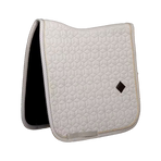 Kentucky Horsewear - Sudadero de doma Velvet Printing pata de gallo gris/ blanco | - Ohlala