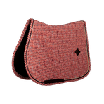 Kentucky Horsewear - Tapis de selle Velvet Printing check rouge | - Ohlala
