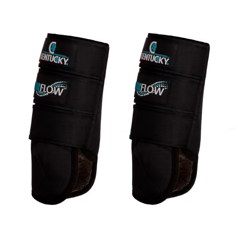 Kentucky Horsewear - 3D Air Flow Skin Friendly Front Cross-Country Boots Black | - Ohlala