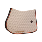 Kentucky Horsewear - Onion Quilt Leather Neon Saddle Pad beige | - Ohlala