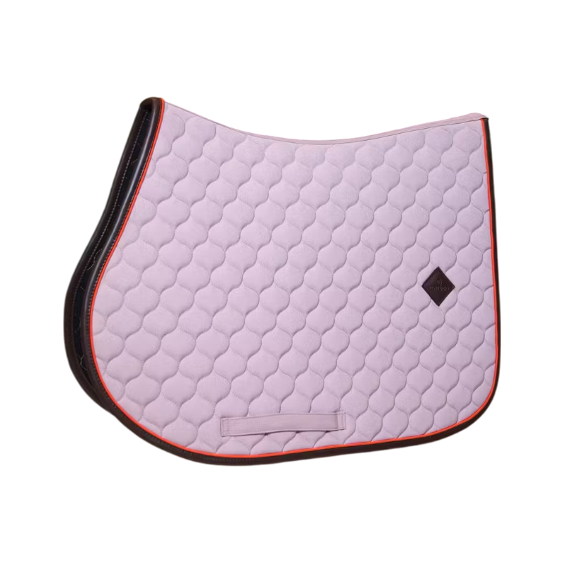 Kentucky Horsewear - Tapis de selle Onion Quilt Leather Neon lavande
