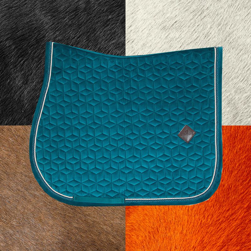 Kentucky Horsewear - Czaprak skokowy Velvet Emerald | - Ohlala