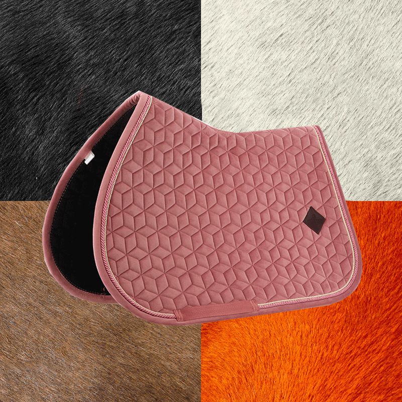 Kentucky Horsewear - ベルベットジャンピングサドルパッド ヴィユーローズ ミニ用 | - Ohlala