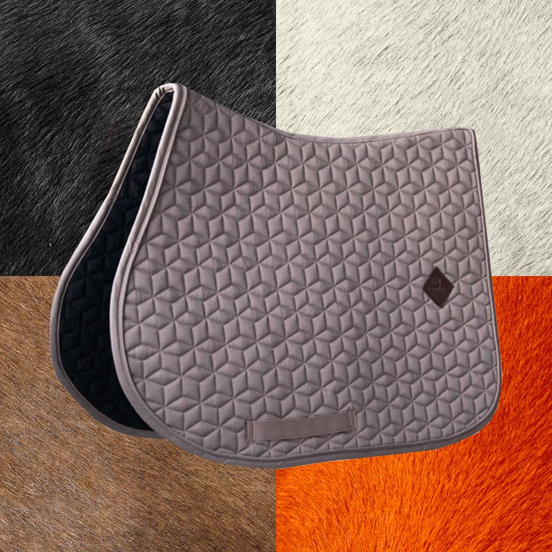 Kentucky Horsewear - ベーシック 馬術用サドルパッド ベージュ | - Ohlala