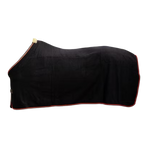 Kentucky Horsewear - Coperta in pile Heavy Melange nera | - Ohlala