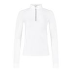 Kentucky Horsewear - Polo de competición manga larga mujer Classic blanco | - Ohlala