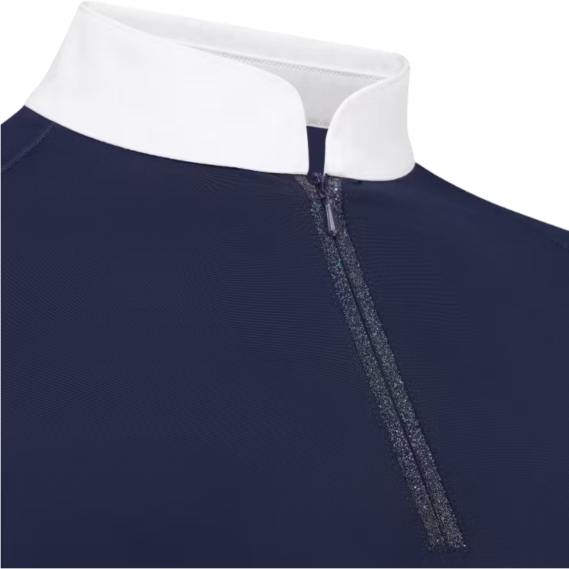 Kentucky Horsewear - Polo de competición manga larga mujer Classic marino | - Ohlala