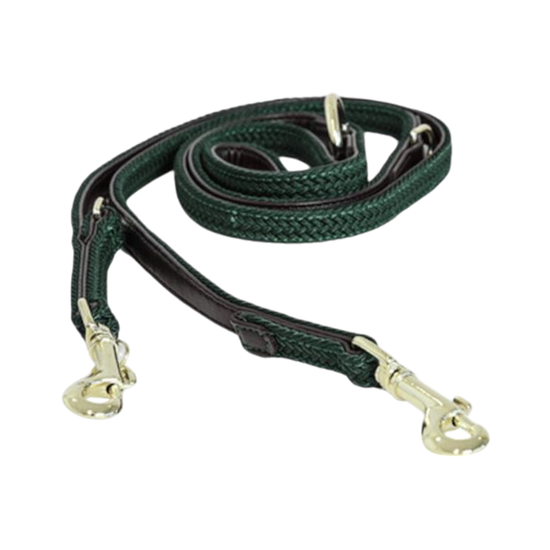 Kentucky Dogwear - Laisse en nylon tressé Plaited Nylon 200 cm vert olive | - Ohlala