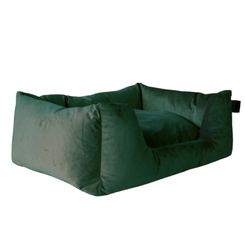 Kentucky Dogwear - Velvet dog bed forest green | - Ohlala