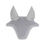 Kentucky Horsewear - Geluidsdempend vliegenkapje Wellington Diamond Rope grijs | - Ohlala