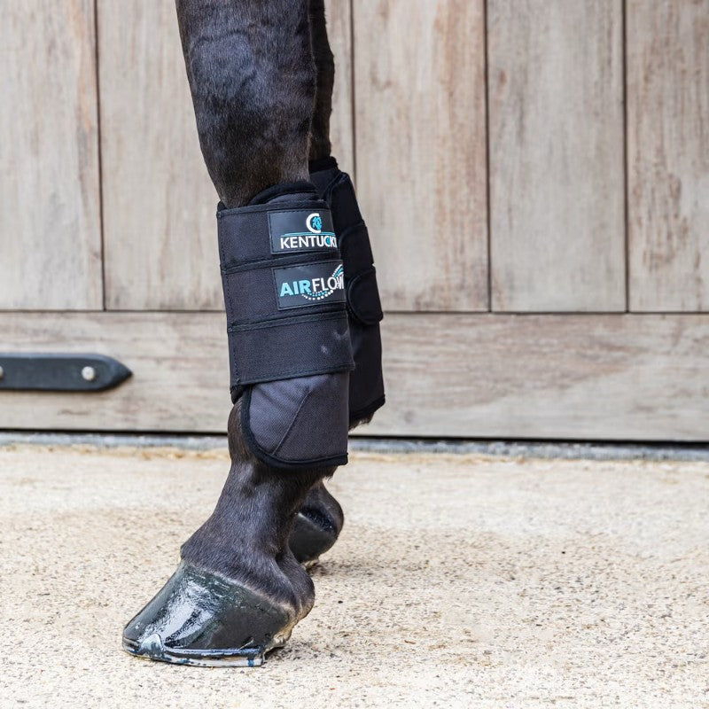 Kentucky Horsewear - 3D Air Flow Skin Friendly Front Cross-Country Boots Black | - Ohlala
