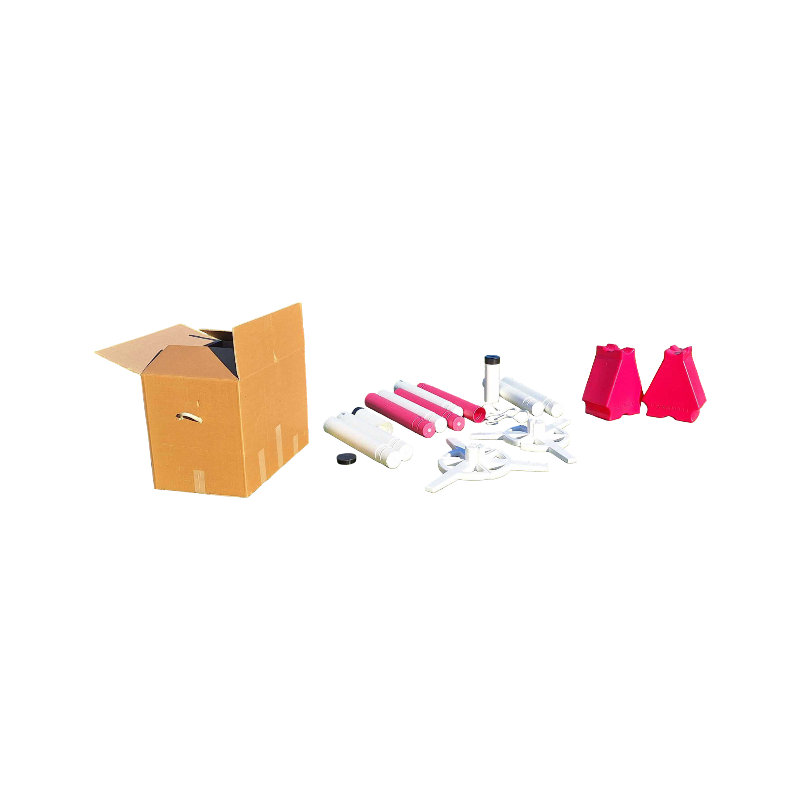 Hippotonic - Hindernisset Composiet roze/wit | - Ohlala