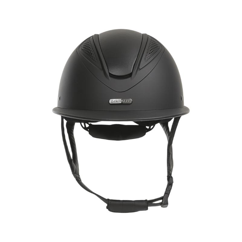 Lami-cell - Casque d'équitation Luc noir/cuir | - Ohlala
