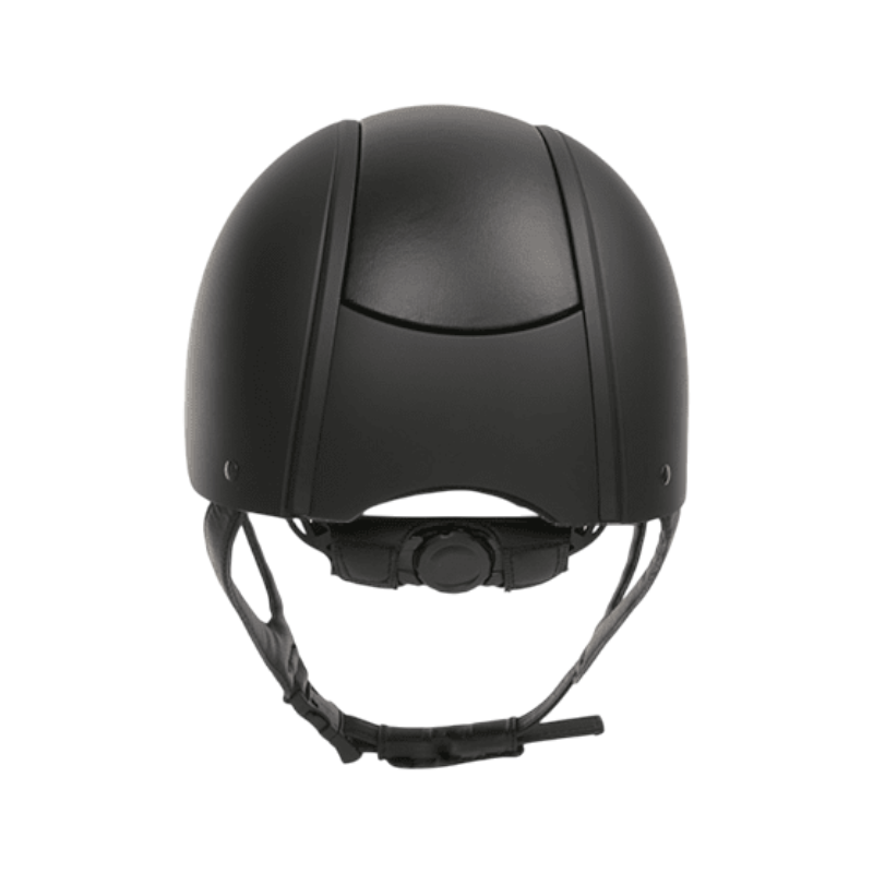 Lami-cell - Casque d'équitation Luc noir/cuir | - Ohlala