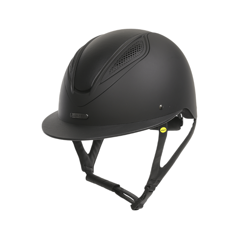 Lami-cell - Casque d'équitation Luc noir/cuir | - Ohlala