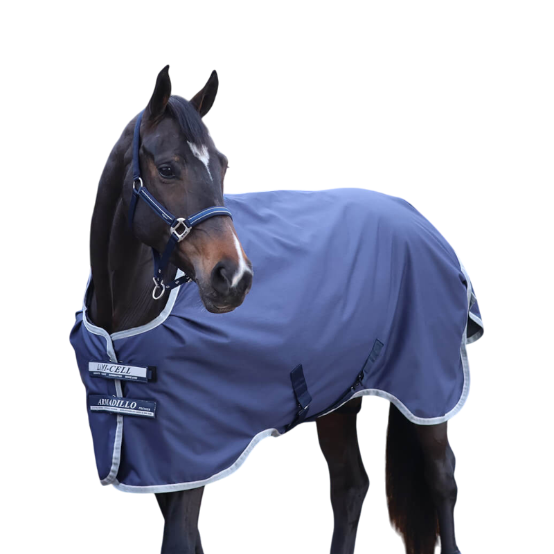 Lami-cell - Armadillo Outdoor Blanket Navy | - Ohlala