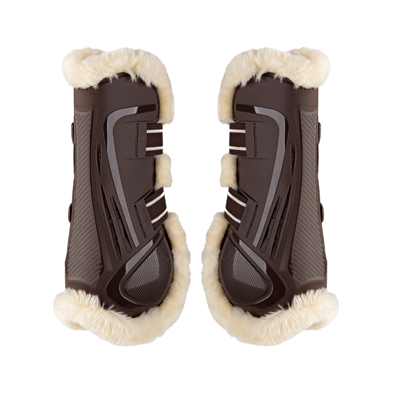 Lami-cell - Open slippers Comfort Brown Bamboo