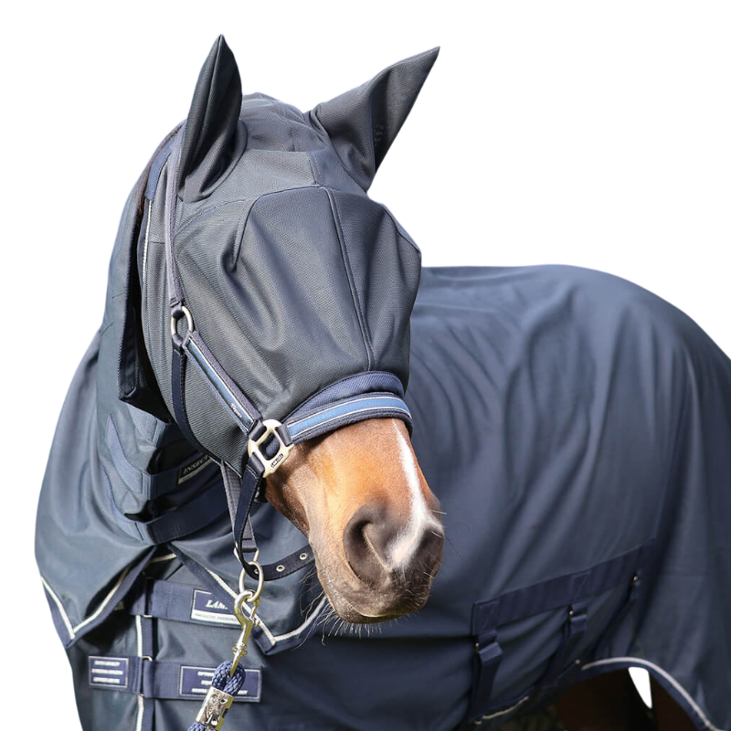 Lami-cell - Master Fly Mask Navy | - Ohlala
