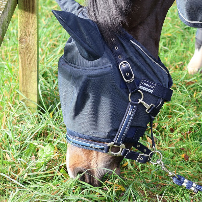 Lami-cell - Master Fly Mask Navy | - Ohlala