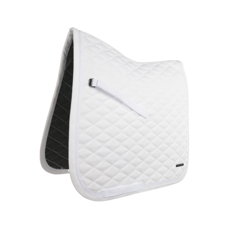 Lami-cell - Midnight white dressage pad | - Ohlala