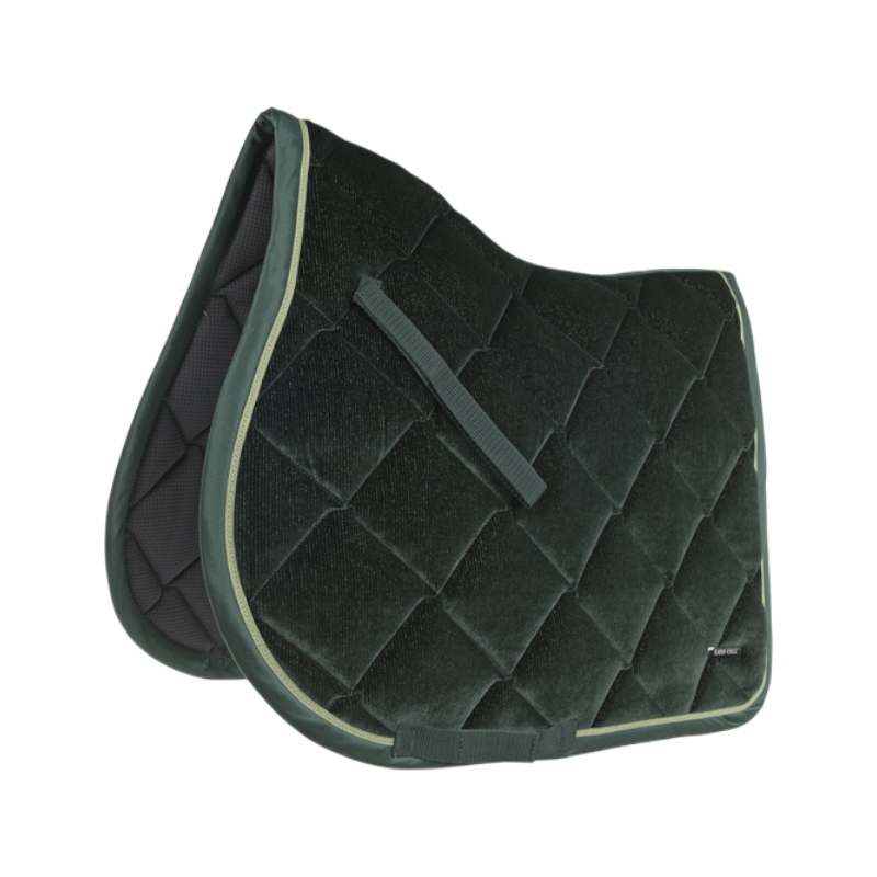 Lami-cell - Glimmer Saddle Pad Dark Green | - Ohlala