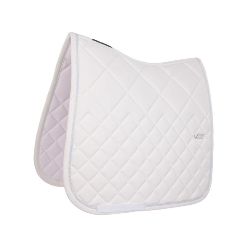 Lami-cell - V22 White Dressage Saddle Pad