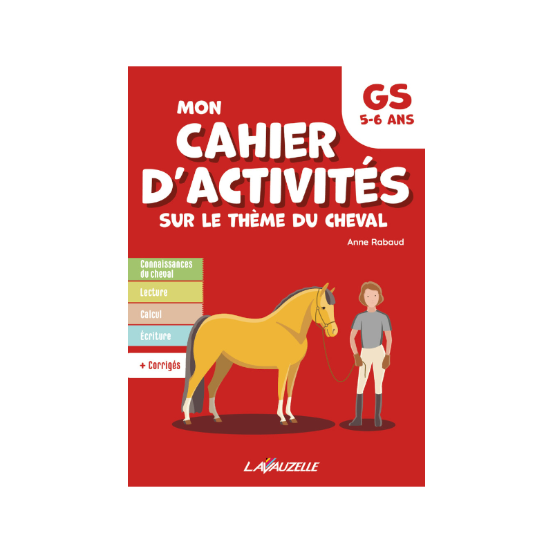 Lavauzelle - Horse-themed activity book Reception year level | - Ohlala