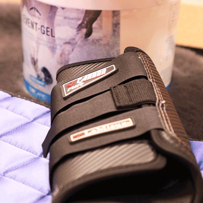 LeMieux - Stinchiere da cross Carbon Air nero | - Ohlala