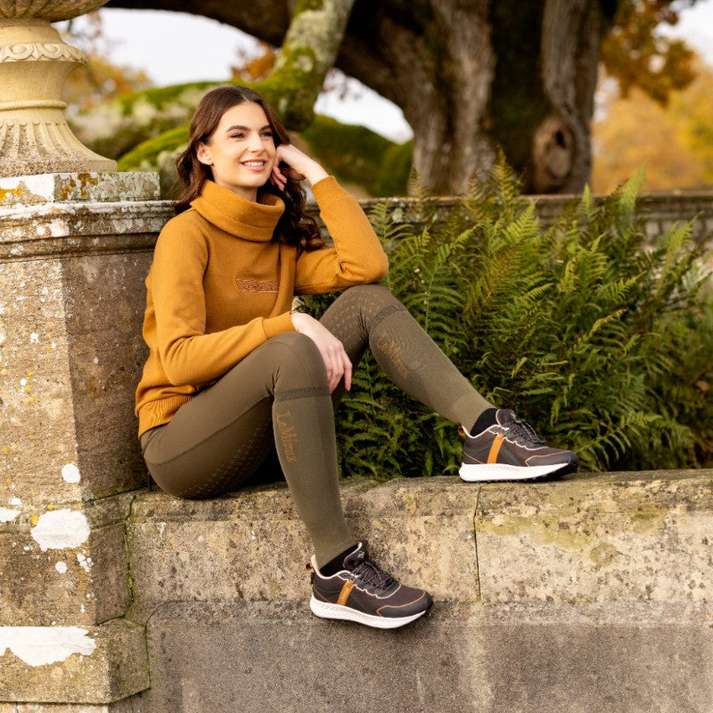 Lemieux - Chaussettes de compétition Alpine kaki/ marron (x2) | - Ohlala