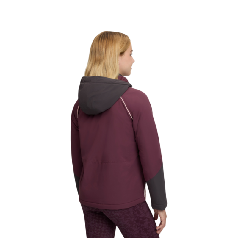 LeMieux – Wasserdichter Kinder-Anorak Bailey Brombeerrot