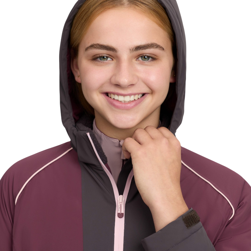 LeMieux – Wasserdichter Kinder-Anorak Bailey Brombeerrot