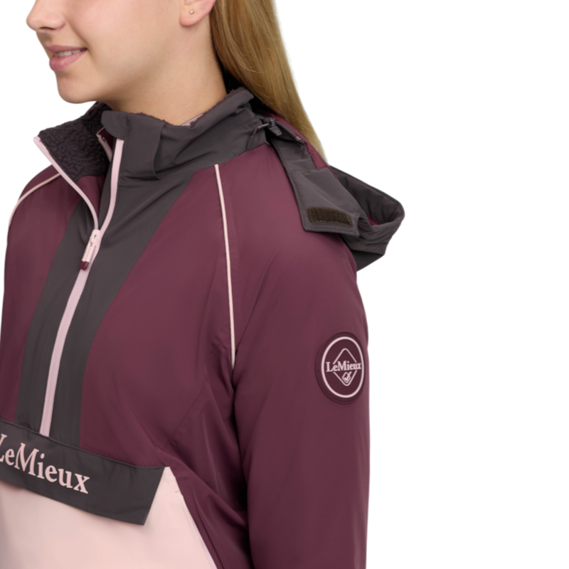 LeMieux – Wasserdichter Kinder-Anorak Bailey Brombeerrot