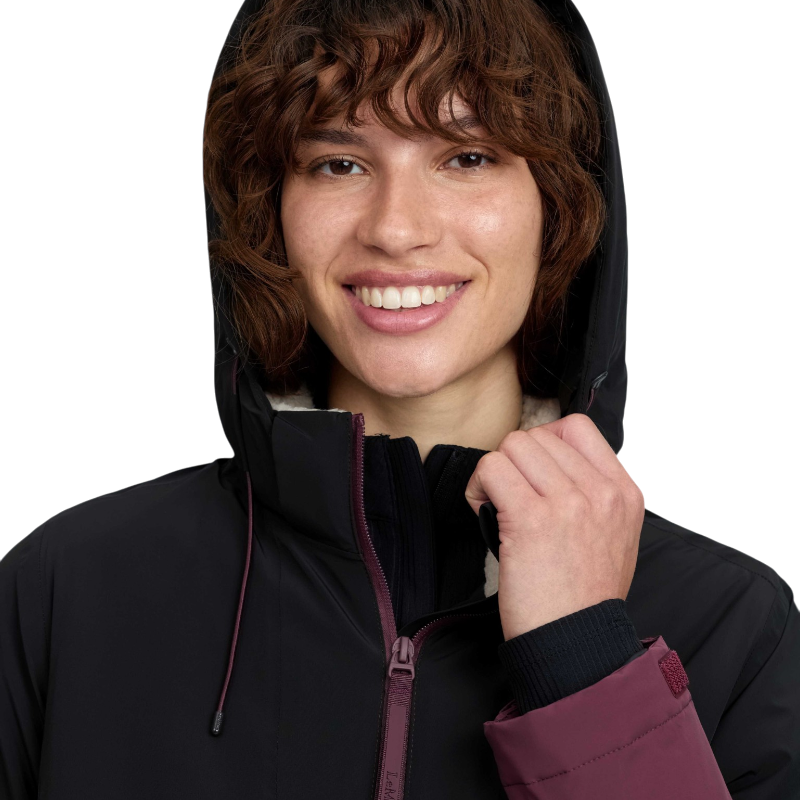 LeMieux - Anorak imperméable femme Phoebe noir/ bramble