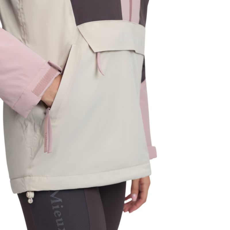 LeMieux - Anorak impermeable para mujer Phoebe rosa silvestre