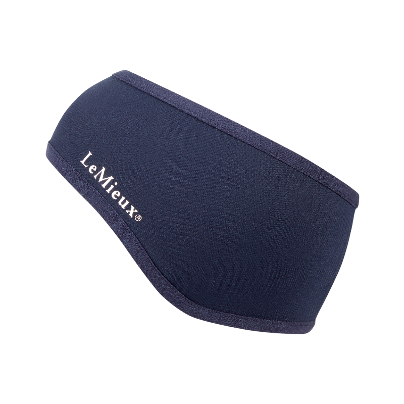 Lemieux - Bandeau cache oreille Ear Warmer indigo | - Ohlala