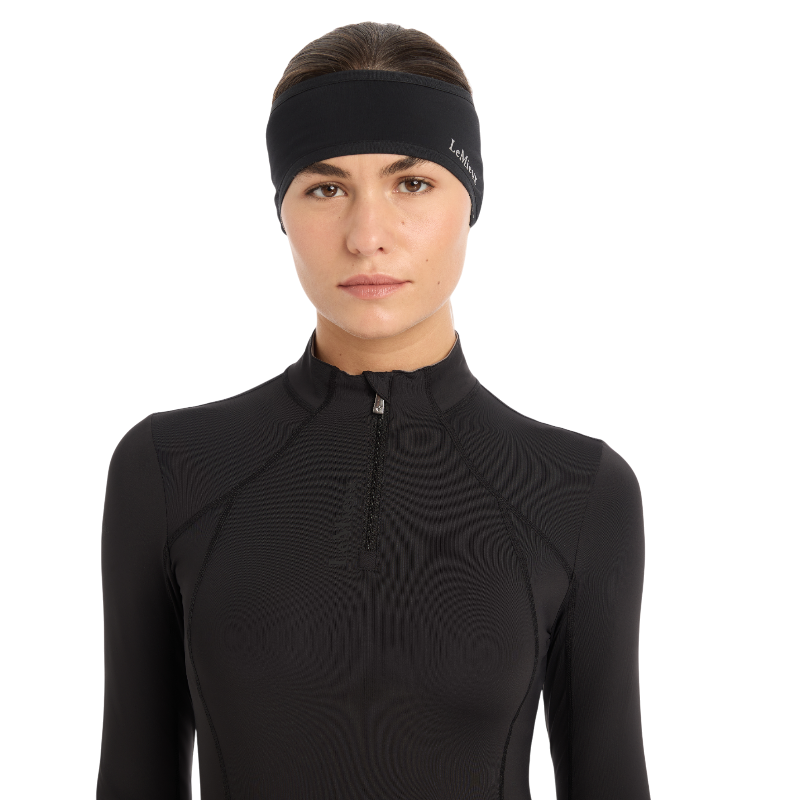 Lemieux - Bandeau cache oreille Ear Warmer noir | - Ohlala