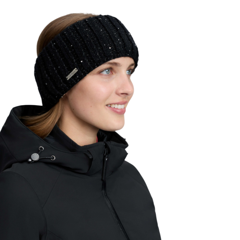 LeMieux - Fascia da donna Bernie con paillettes nera