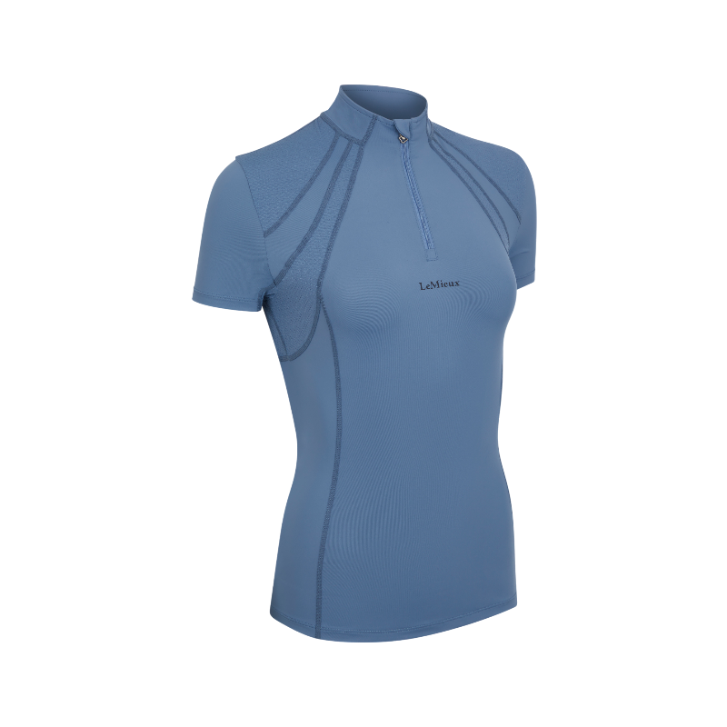 Lemieux - Mia Mesh Ice Blue Short Sleeve Women's Baselayer | - Ohlala