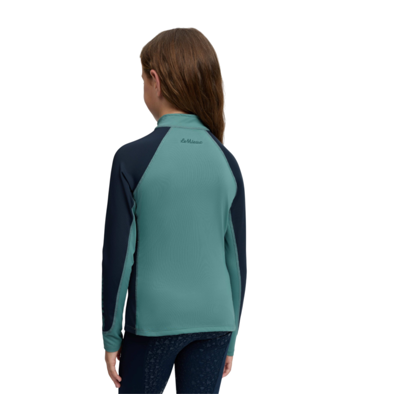 LeMieux - Kids’ Mini Long-Sleeve Base Layer in Navy/Aloe
