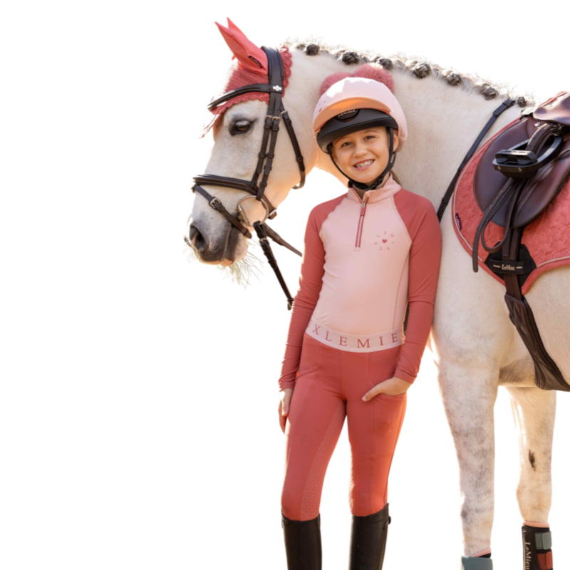 LeMieux - Kids’ Mini Long-Sleeve Base Layer in Petal