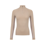 Lemieux - Women's Halle Long Sleeve Baselayer in Almond | - Ohlala