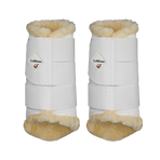 Lemieux - Fleece Lined Closed White Boots (x2) | - Ohlala