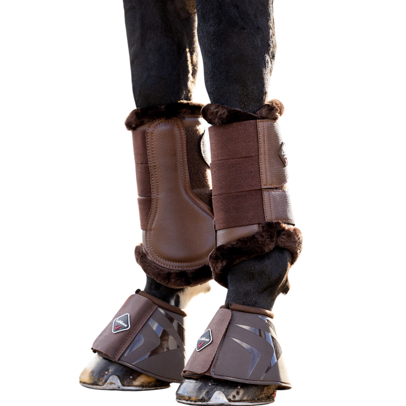 Lemieux - Guêtres fermées Fleece Lined marron (x2) | - Ohlala